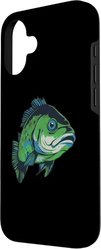 Vista 2 de iPhone 16 Small Mouth Cool Large Fisherman - Spotted Bass Fishing Case