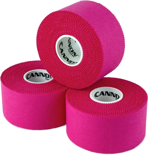 Vista 12 de Cannon Sports Cinta atlética de alta calidad, 1.5 pulgadas x 45 pies por rollo, fácil de rasgar, sin residuos pegajosos, muy fuerte, hipoalergénica