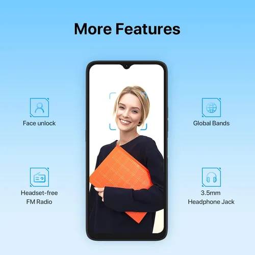Vista 2 de UMIDIGI Teléfono celular desbloqueado 5G, banda global, AT&T, versión, T-Mobile, Octa-core 8GB RAM+128GB ROM teléfono Android, 6.7 pulgadas HD