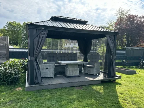 Vista 29 de Purple leaf - Gazebo para exteriores.