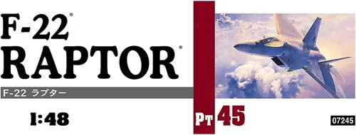 Vista 3 de Hasegawa 1/48 F-22 Raptor USAF