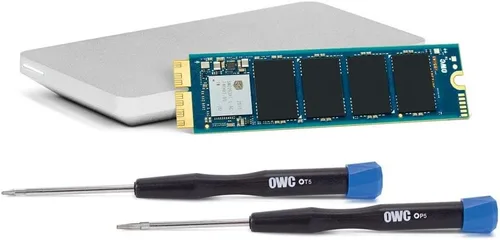 Vista 7 de OWC Solución SSD NVMe Aura N2 de 1 TB para MacBook Air/Pro seleccionados