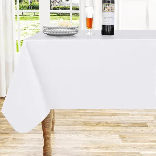 Vista 28 de homing - Mantel cuadrado de vinilo, mantel de plástico impermeable y a prueba de derrames con respaldo de franela, cubierta de mesa fácil de limpiar