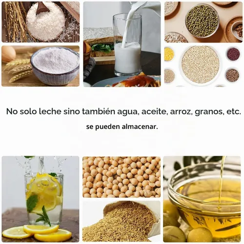 Vista 6 de Fulgutonit - Lechera de acero inoxidable de 7.4 galones (28 L)