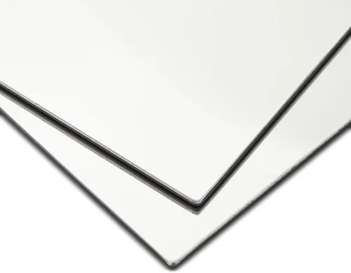 Vista 9 de Juvale Espejo magnético para casillero – 4 x 6 pulgadas, acrílico plateado, rectangular, juego de 2 – Espejo magnético para accesorios de casillero