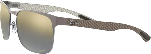 Vista 3 de Ray-Ban Men's Rb8319ch Chromance Square Sunglasses