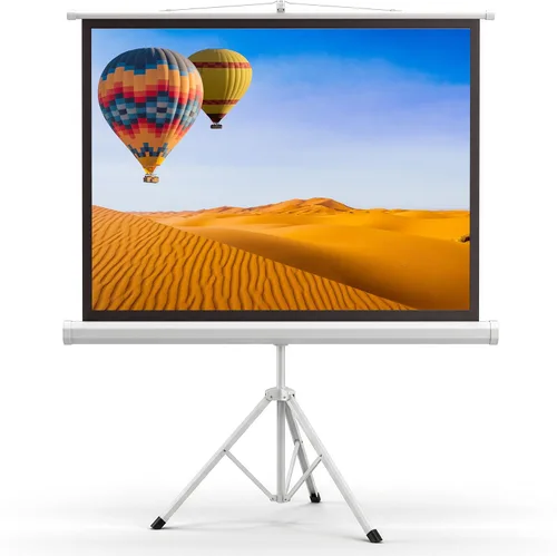 Vista 10 de Pyle Soporte de trípode portátil para proyector, pantalla de proyección móvil, transporte ligero y duradero, sistema de montaje fácil de tirar