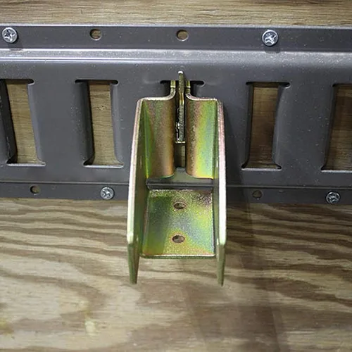 Vista 4 de LCGP 10 paquetes de accesorios de enchufe de viga de madera E, soportes de viga de madera, accesorios de riel E, soporte de madera de almacenamiento