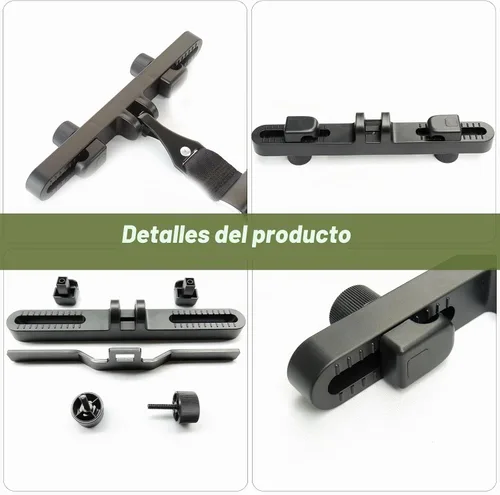 Vista 6 de Soporte Universal para Reposacabezas de Coche, Montaje ISOFIX, Pestillo, Kit de Anclaje para Asiento Infantil, Soporte para Reposacabezas
