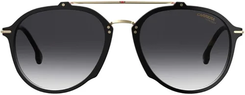 Vista 2 de Carrera 171S - Gafas de sol redondas para hombre, color negro Havanagris oscuro, 2.165in, 0.748in