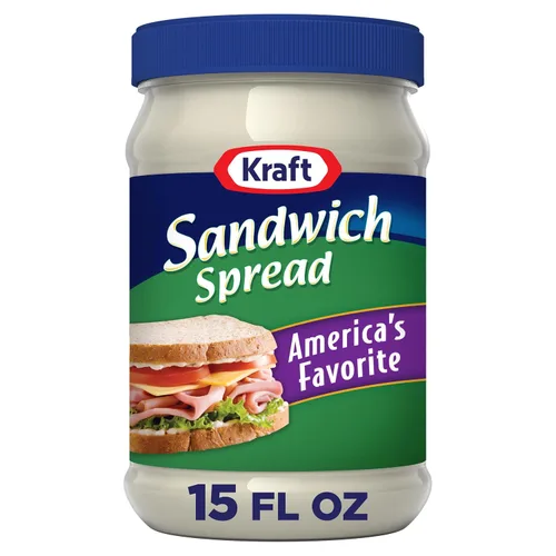 Vista 11 de Kraft America's Favorite Sandwich Spread, tarro de 15 onzas líquidas (paquete de 3)