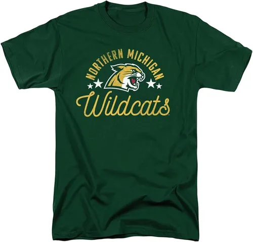 Vista 165 de Collegiate Distressed Mascot Unisex Adult T Shirt Collection 3 Universidad de Adelphi