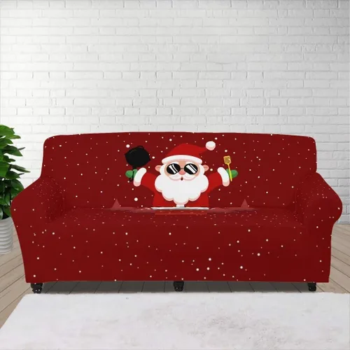 Vista 34 de Horeset Snowy Tree - Funda de sofá para 2 cojines, decoración del hogar, funda protectora de muebles para perro, impermeable y lavable Árbol nevado