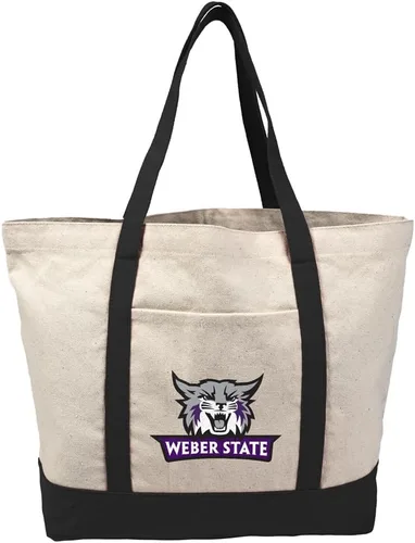 Vista 99 de Campus Lab Bolsa de lona con logotipo primario colegiado con bolsillo externo, bolsa de hombro reutilizable para ir de compras, playa Águilas A&m