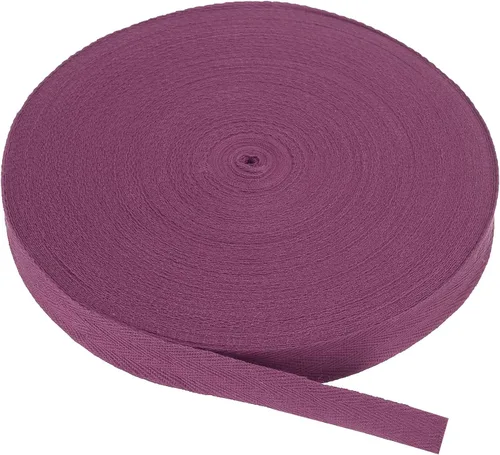 Vista 189 de PATIKIL Cinta de sarga de algodón de 1 pulgada, 50 yardas, cinta de algodón, cinta de encuadernación al bies, cinta de espiga para costura, Verde