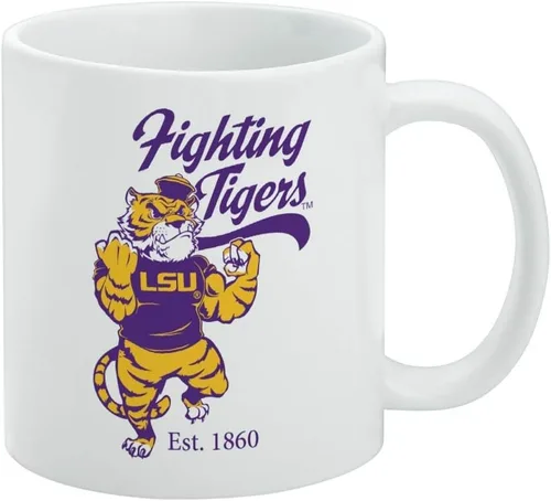 Vista 385 de Abilene Christian Wildcat Taza de café de cerámica, tazas de regalo novedosas para café, té y bebidas calientes, 11 onzas, color blanco