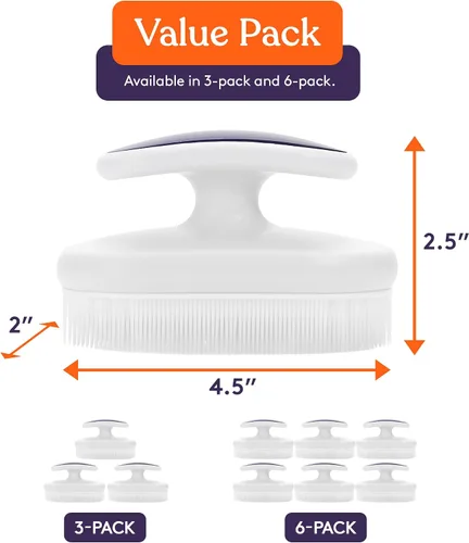 Vista 7 de Special Supplies Cepillo de terapia sensorial para cepillado ocupacional y sensorial, estimulante, herramientas calmantes para niños y adultos