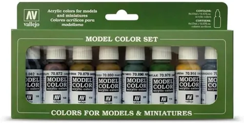 Vista 4 de Vallejo Panzer Colors - Juego de pintura #8, 0.6 fl oz