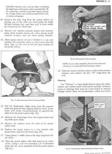 Vista 5 de 1965Chevy Pickup Truck Shop Servicio Manual de reparación libro Motor eléctrico