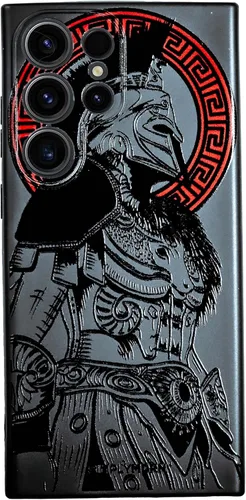 Vista 15 de SIMPLYMDRN Funda delgada para Samsung S23, diseño de Joker Haha, funda genial para hombre, funda de diseñador de villanos de superhéroes, delgada