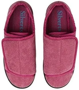 Vista 3 de Silverts Diabetic Slippers for Women Extra-Wide Non-Slip Comfortable Shoes for Elderly, Swelling, Sensitive Feet