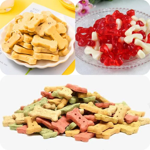 Vista 5 de 2 moldes de silicona, moldes de golosinas para perros, para hornear, moldes antiadherentes para huesos de perro para chocolate, dulces, pudín