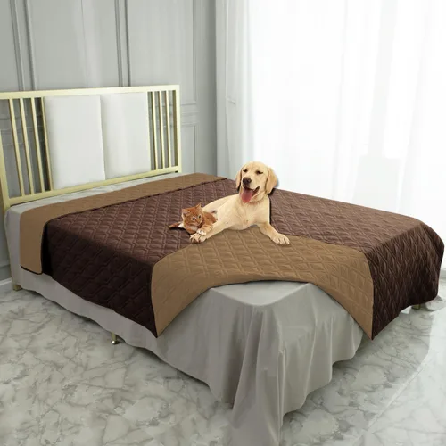 Vista 8 de Ameritex Manta Impermeable Reversible Cubierta para Cama de Perro Manta para Mascotas para Muebles Cama Sofá Sillón