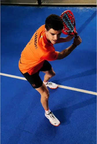 Vista 6 de Babolat Veron Juan Lebron 3.0 Pala de pádel (naranja/negro)