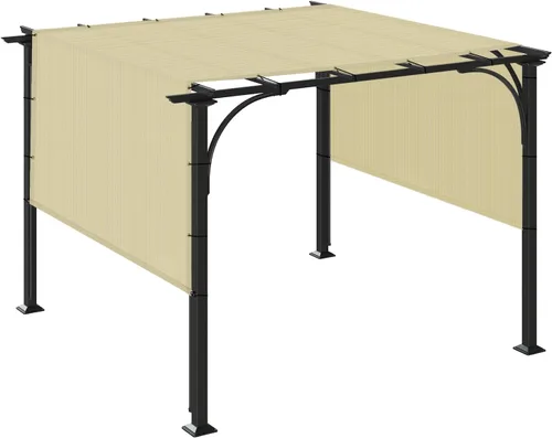 Vista 8 de Windscreen4less Cubierta de Sombra de Repuesto para Pérgola Exterior de 3'x4', Toldo para Patio, Panel de Pantalla de Sombra Privada con Ojales en 2