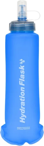 Vista 15 de TRIWONDER Botellas de agua plegables de poliuretano termoplástico sin BPA, frasco plegable para mochila de hidratación - Ideal para correr
