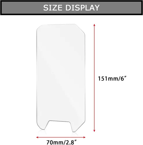 Vista 3 de PSLER - Protector de pantalla para CRF300L CRF300 Rally 2021-2025