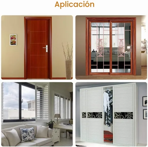 Vista 6 de Burlete para puerta, cepillo autoadhesivo para ventana, para ventanas de casa, resistente a la intemperie, a prueba de sonido, a prueba de polvo, 16
