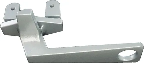 Vista 15 de WRS Mango de leva con base en ángulo izquierdo de 1-7/16" - Bronce Blanco