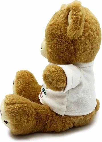 Vista 7 de DIBSIES Oso de peluche personalizado para la primera Navidad del bebé, 12 pulgadas