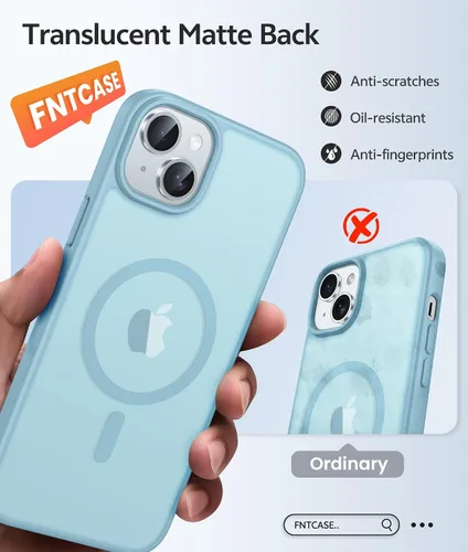 Vista 142 de FNTCASE Funda para Motorola Moto G-Stylus-5G-2025: Funda magnética translúcida mate a prueba de golpes para Moto G Stylus 2026, funda protectora