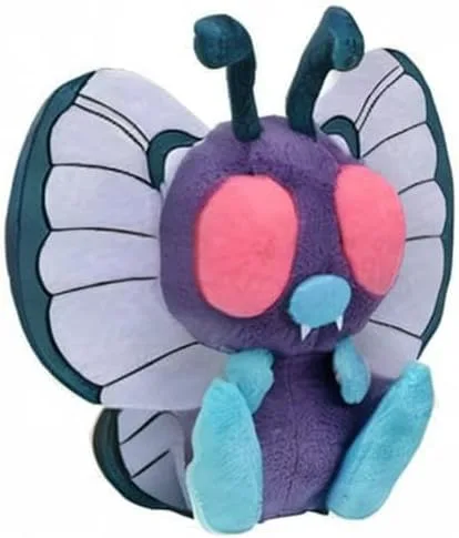 Vista 2 de Pokemon Center: Sitting Cuties: Butterfree Plush # 12 - Generación 1-6 pulgadas