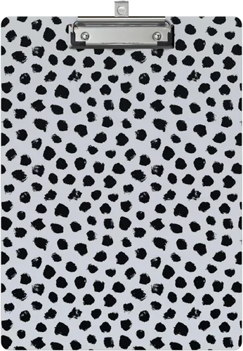 Vista 21 de Bonito portapapeles de madera con diseño decorativo A4 tamaño carta para oficina en el aula, tamaño estándar 9 x 12.5 pulgadas con clip de metal