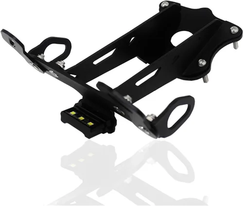 Vista 5 de BEUTEE MT09 2022 Soporte de placa de matrícula con luz LED compatible con MT-09/SP 2021-2022 Accesorios para eliminadores de guardabarros traseros