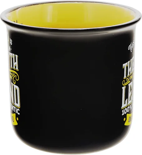 Vista 7 de Pavilion Gift Company - Dad The Legend - Taza de cerámica de 13 onzas, taza de café de doble cara, regalo del día del padre, 1 unidad, paquete de 1