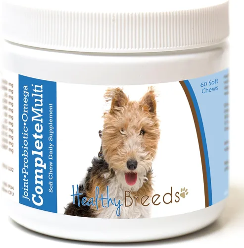 Vista 224 de Healthy Breeds Affenpinscher todo en uno multivitamínico suave masticable 60