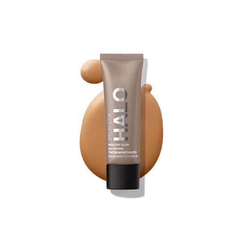 Vista 13 de Smashbox Halo Healthy Glow Tinted Moisturizer with SPF 25 24-Hour Hydrating Skin Tint with Buildable Coverage and Dewy Finish Hyaluronic Acid &