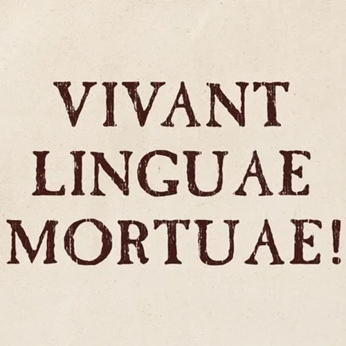 Vista 2 de CafePress Long Live Dead Languages - Bolsa de lona natural bolsa de compras