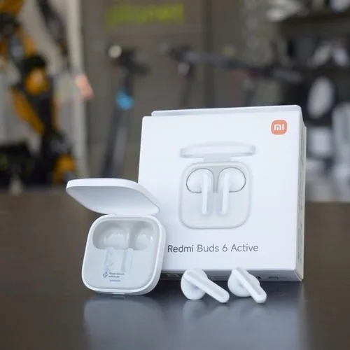 Vista 2 de XIAOMI Redmi Buds 6 Auriculares inalámbricos activos (versión global), auriculares intraurales Bluetooth 5.4, batería de larga duración de 30 horas