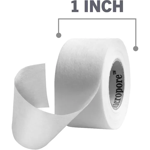 Vista 8 de Nexcare - Cinta de papel suave de 1 pulgada x 10 yardas, 20 años (paquete de 3)