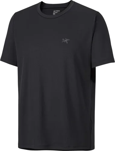 Vista 4 de Arc'teryx Cormac - Camisa de cuello redondo para hombre, transpirable, de Negro