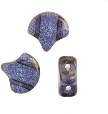 Vista 2 de John Bead Cuentas de hoja de Ginko checo de bronce de cristal de 1.76 oz de 0.295 in para hacer pulseras de joyería DIY
