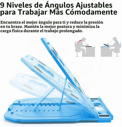Vista 2 de Soporte para tableta de dibujo para pantalla de dibujo de 12-17