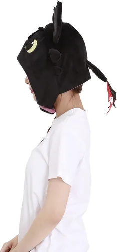 Vista 5 de SAZAC Kigurumi Hat Cómo entrenar a tu dragón Sin dientes Gorro acogedor disfraz Tamaño adulto