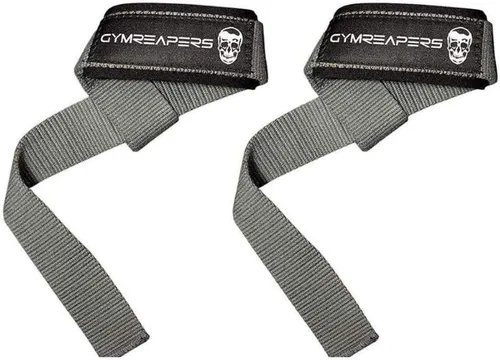 Vista 10 de Gymreapers - Correas de muñeca para levantamiento de pesas, culturismo, levantamiento de potencia, entrenamiento de fuerza, peso muerto y remo - De