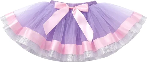 Vista 4 de ODASDO Conjunto de elefante para cumpleaños de bebé niña 12, 1, 2 y 3 cumpleaños para tarta, falda tutú, diadema
